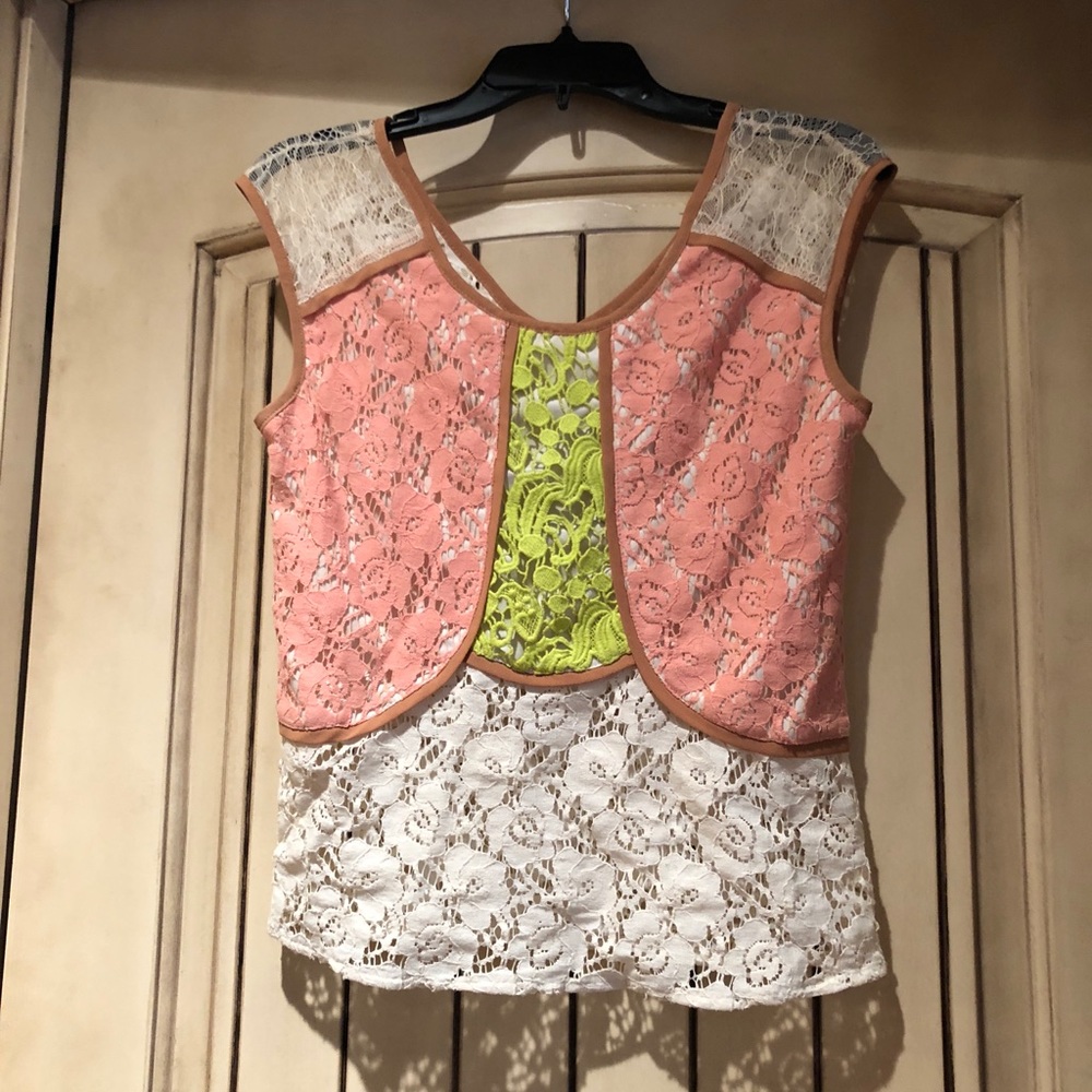 Anthropologie Lace top